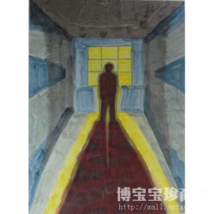 名家 朱一峰 国画;当代艺术; - 朱一峰 内心的孤独3 类别: 中国画